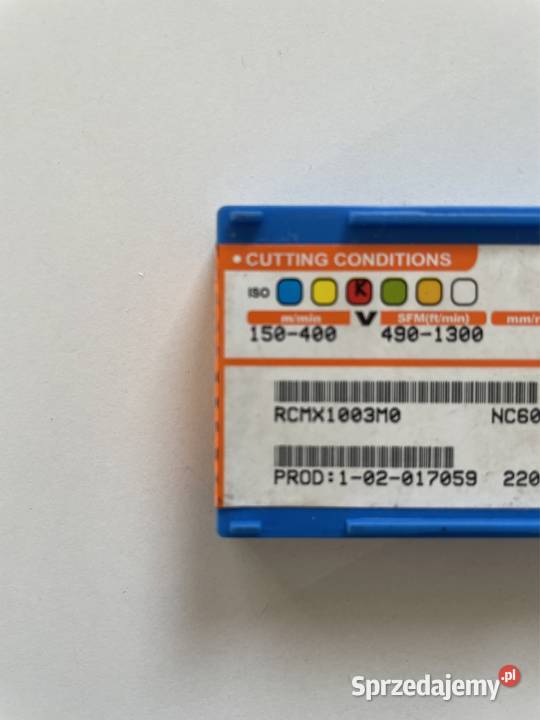 Płytki KORLOY RCMX1003M0 NC6010 Sklep Czarnożyły