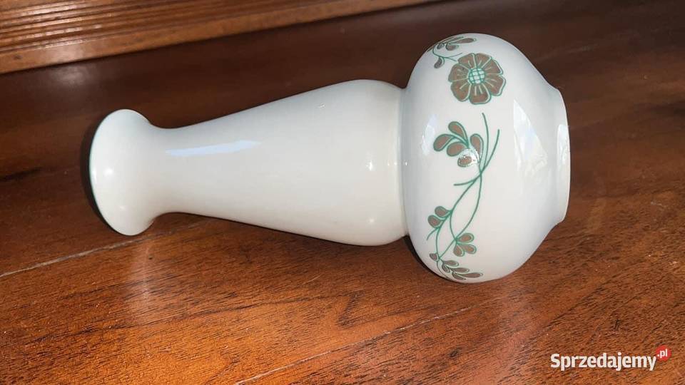Wazon syg Lubiana Made in Poland Biała porcelana Gdańsk