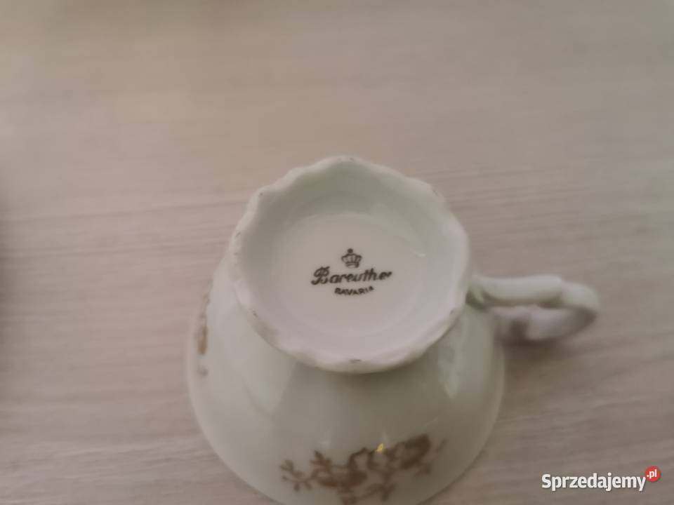 Piękny zestaw do kawy Bareuther Bavaria Nowy Tomyśl