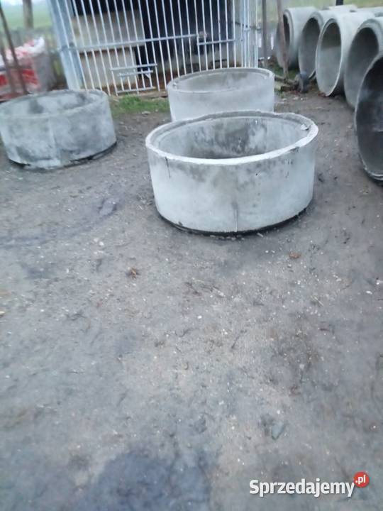 Sprzedam kręgi i pokrywy betonowe studnia szambo