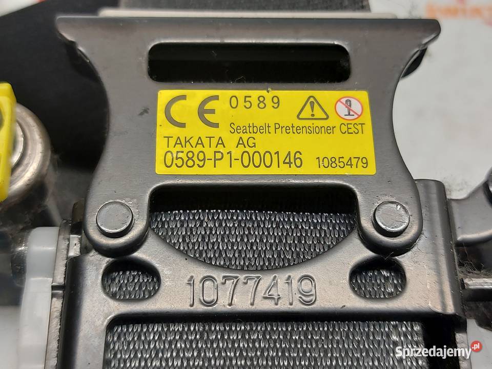 MAZDA 6 GJ LIFT I 14r pas bezpieczeństwa prawy