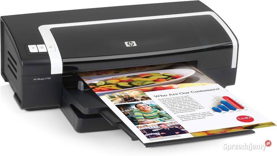 Drukarka HP OfficeJet K7100 A3 Druk w kolorze Drukarki i skanery Konstancin-Jeziorna