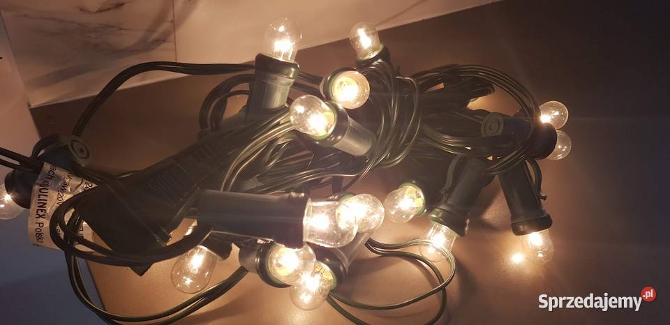 Lampki dekoracyjne zewnętrzne Girlandy Zielona Góra