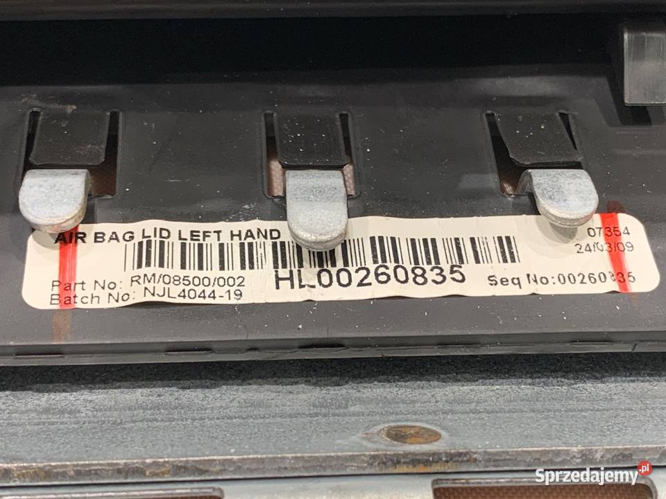 PODUSZKA POWIETRZNA PASAŻERA NISSAN NOTE E11