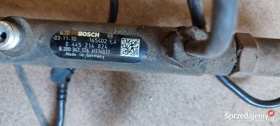 LISTWA WTRYSKOWA RENAULT MEGANE SCENIC II Dobre Miasto sprzedam