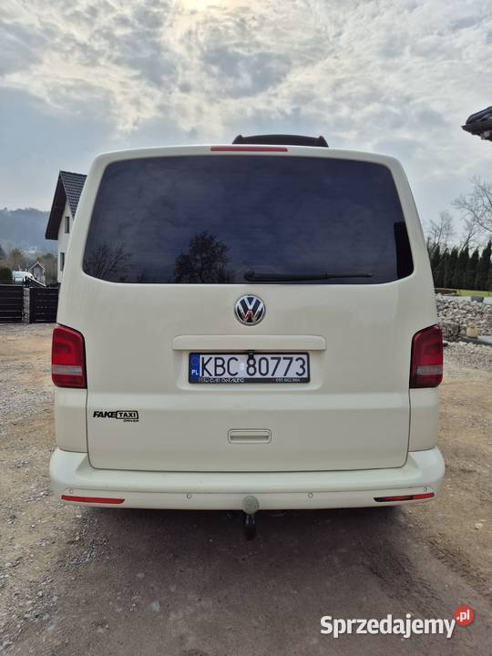 Vw T5 lift Caravelle long 9 os DSG małopolskie Bochnia