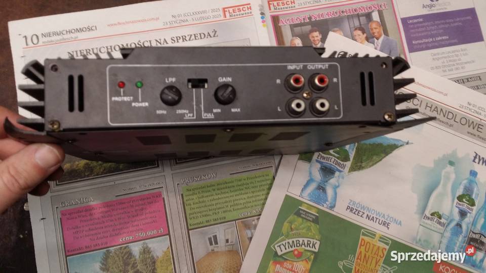 wzmacniasz samochodowy stan nie znany nie mazowieckie Pogroszew