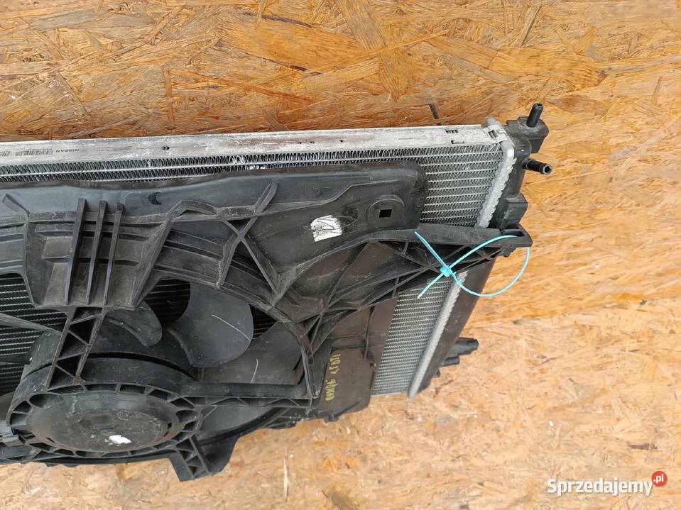 CHŁODNICA WODY KLIMY WENTYLATOR NISSAN QASHQAI wielkopolskie Nowy Tomyśl