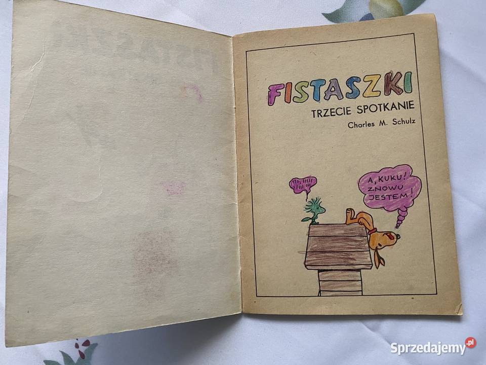 Fistaszkitrzecie spotkaniekomiks miękka lubelskie