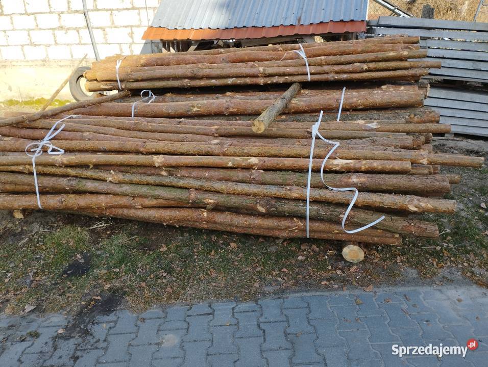 Stemple budowlane 32 m nowe Huszlew