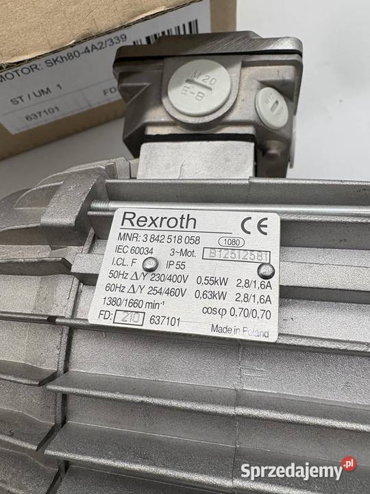 Rexroth 3 842 518 058 550W 3F sprzedam