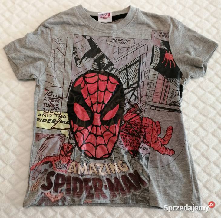 Koszulka krótki rękaw SpiderMan 9298 Marvel śląskie Czeladź