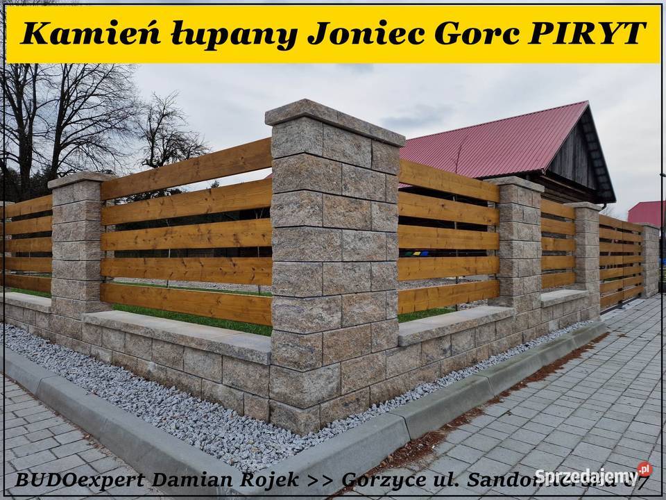 Pustak bloczek łupany Joniec Gorc Piryt Stalowa Wola