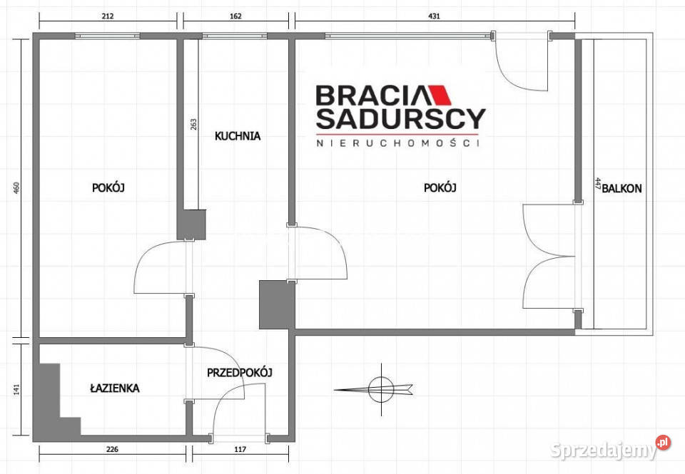 Do wynajęcia mieszkanie Kraków 40m2 2 pokojowe sprzedam