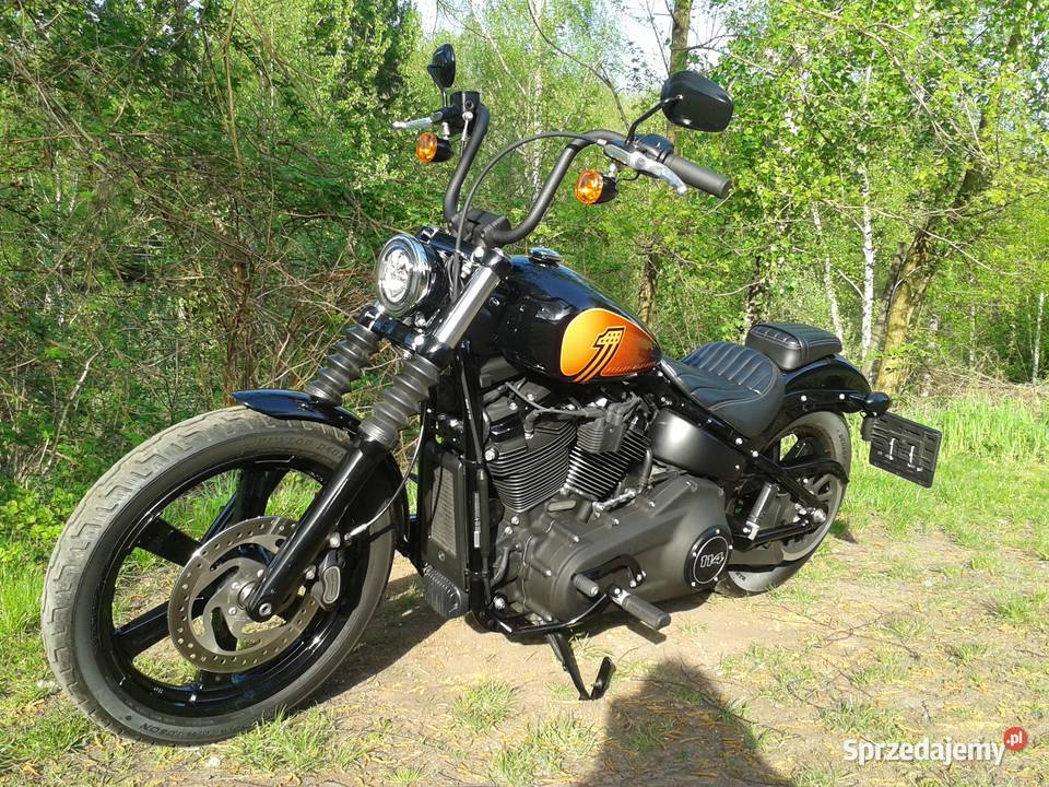 Harley Davidson softail street bob FXBBS 114 Rok produkcji 2022 Motocykle, skutery, quady Rybnik