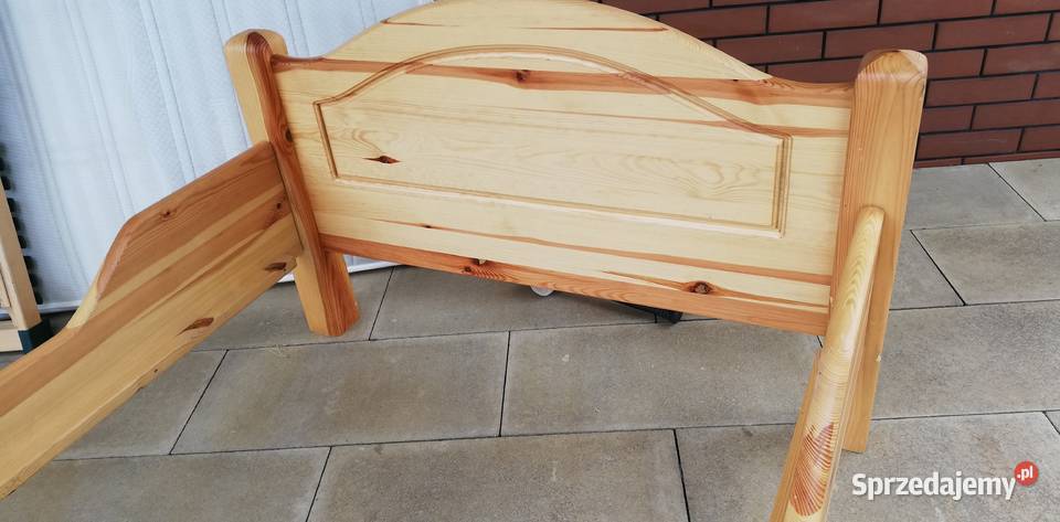 Kompletne łóżko z materacem stelażem 100 x 200 Sulbiny