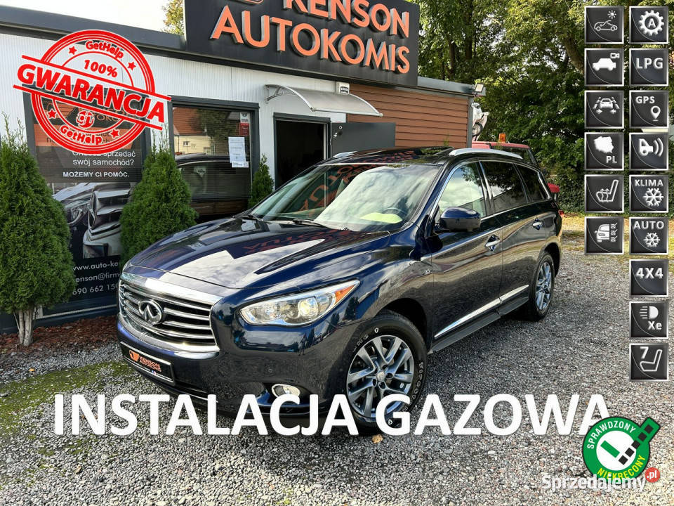 Infiniti QX60 LPG do 2035r HAK 4x4 Podgrzewane nawigacja