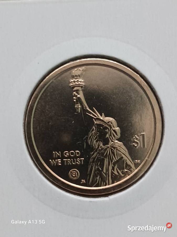 1 Dolar USA Innowacje 2024 r Stalowy