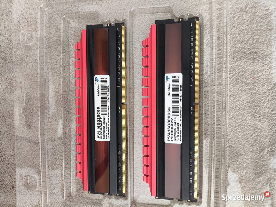 Patriot Viper 4 DDR4 16GB 2x8GB 3200MHz CL16 Pojemność 16GB Szczecin sprzedam