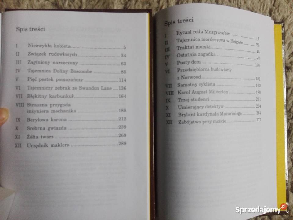 A C Doyle Przygody i zagadki Sherlock Holmes Łódź