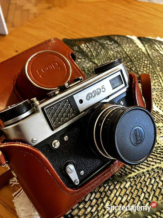 Aparat fotograficzny FED5 Made in USSR Stan Aparaty pomorskie Gdynia