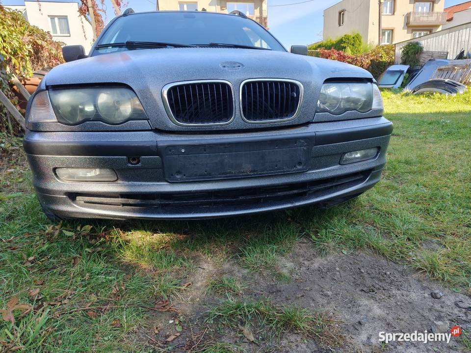 Bmw e46 sedan zderzak przedni kompletny łódzkie Aleksandrów Łódzki
