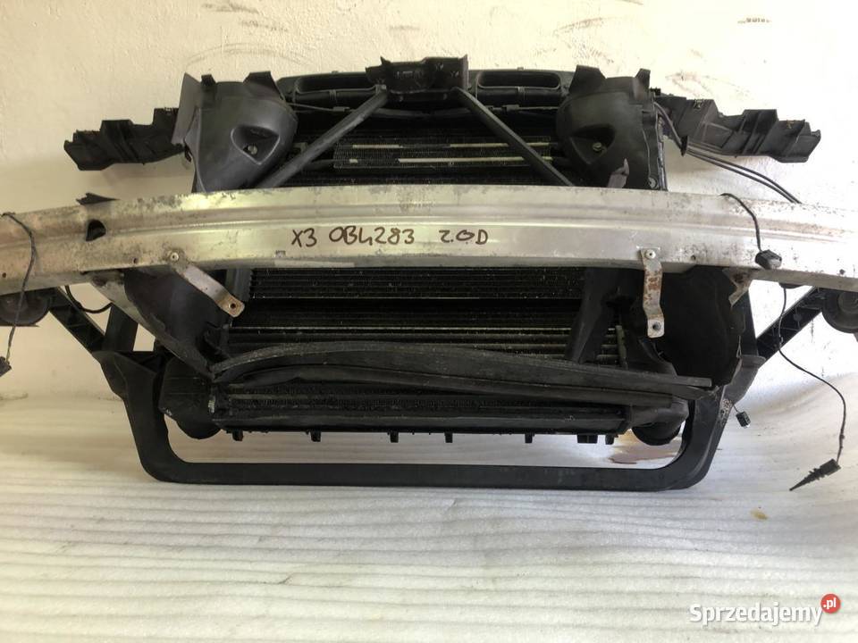PAS PRZEDNI CHŁODNICE 7788136 BMW X3 E83 20D