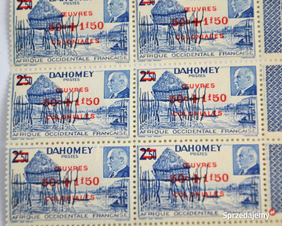 Dahomey Kolonie francuskie reżimu Vichy Marshal Bronisze