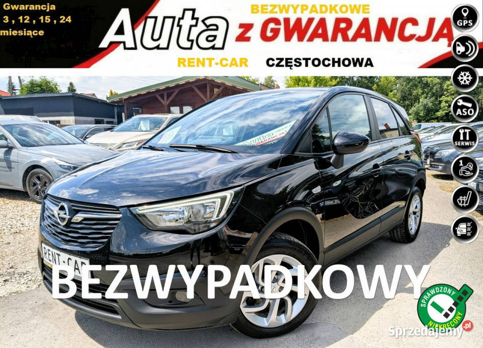 Opel Crossland X 12i110OPŁACONY ABS Częstochowa