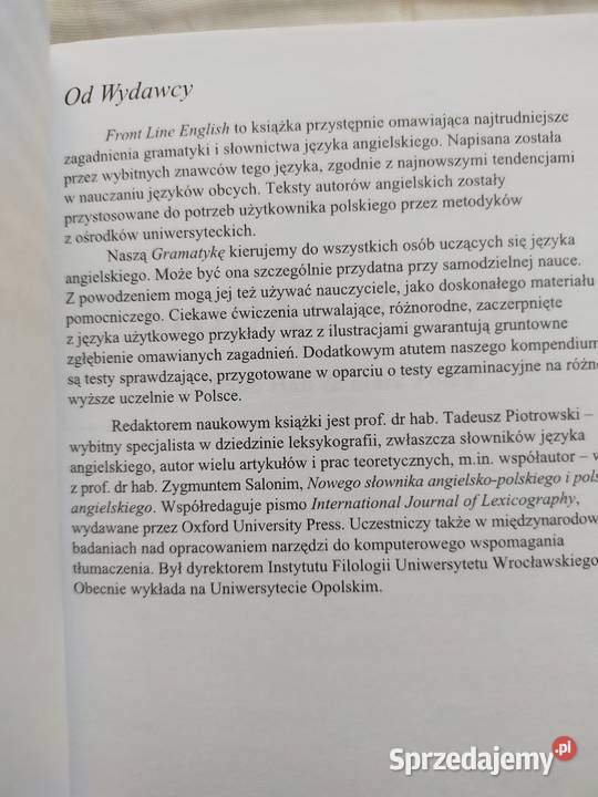Gramatyka języka angielskiego Hall Harrison twarda Siedlce sprzedam