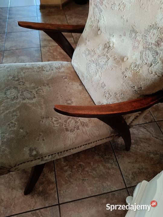 Stary fotel uszak w stanie wygodny Fotele Lipno sprzedam