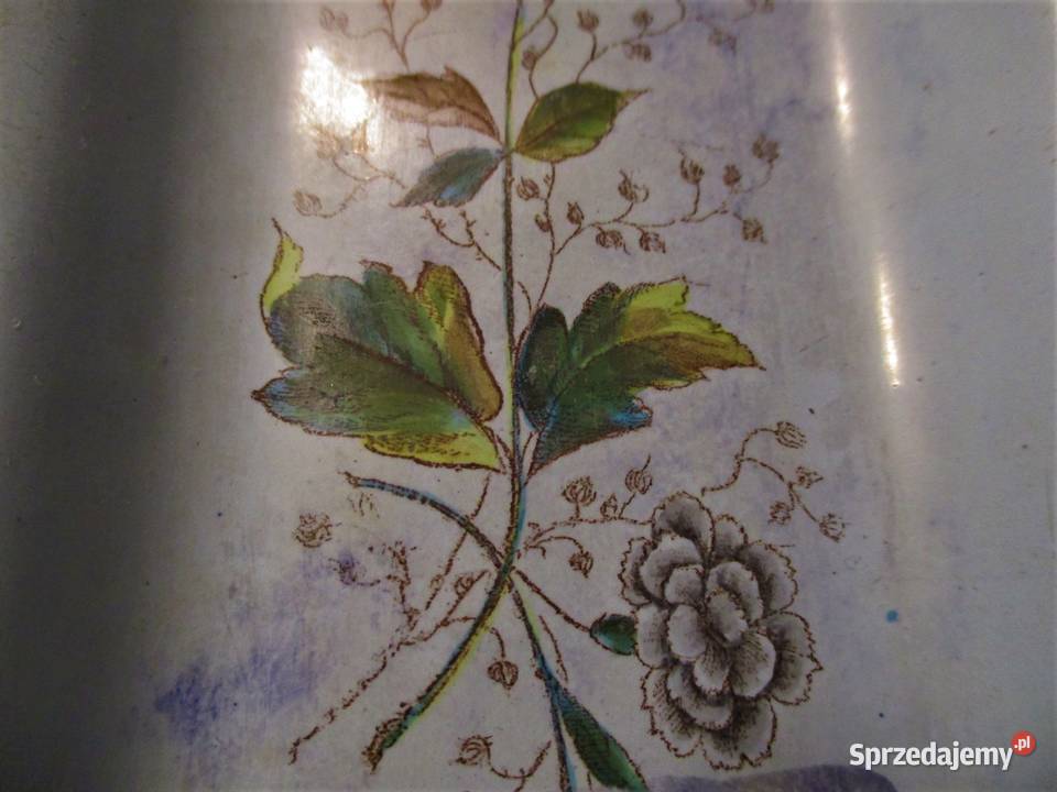 Międzywojnie Emaliowana Patera Taca Owalna Pozostałe Nieporęt