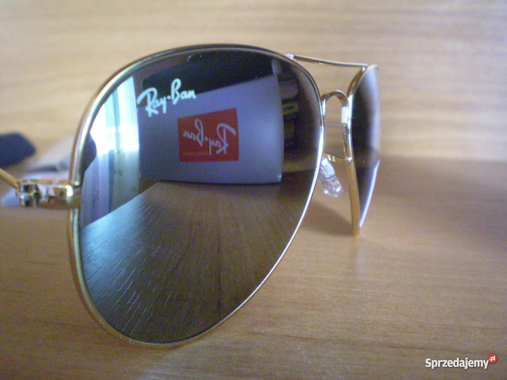 Ray Ban Aviator Silver Mirror 3025 świętokrzyskie Kielce