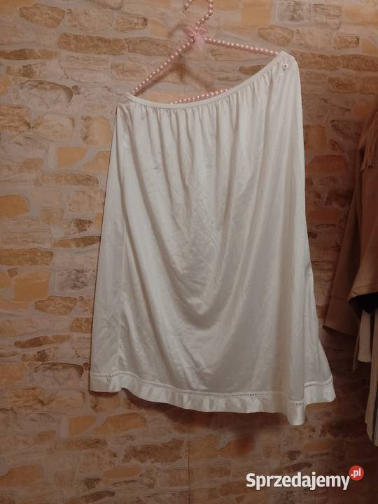 4850 4XL5XL Ekskluzywna biała półhalka halka z małopolskie Kraków