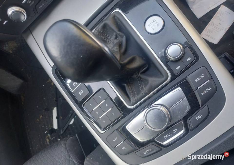 Lewarek zmiany biegów S tronic Audi A6 C7 lift Lipiny Górne-Borowina sprzedam