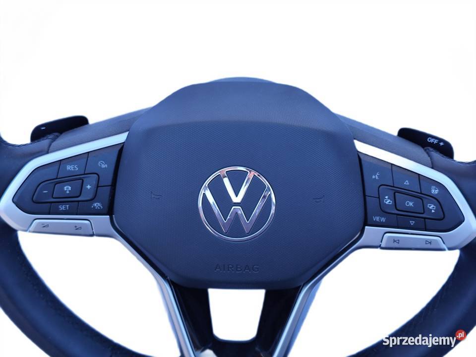KIEROWNICA GRZANA ŁOPATKI VW PASSAT B8 GOLF VIII osobowe Kierownice Kierownice Przemęt