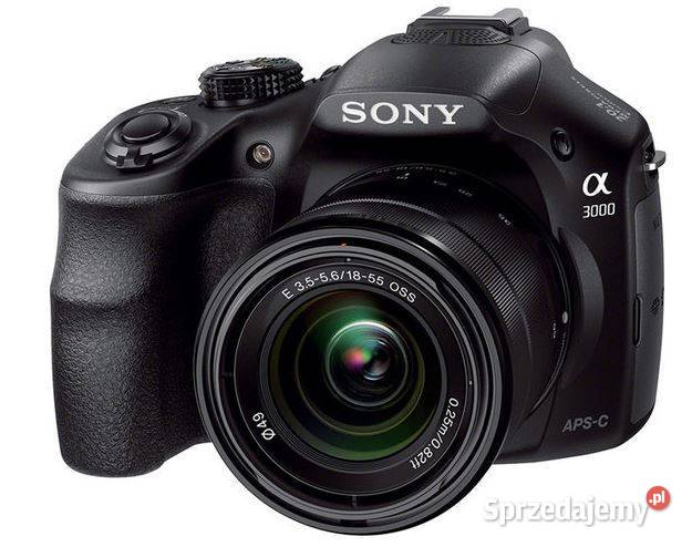 Aparat cyfrowy Sony A3000 obiektyw do wyboru Warszawa sprzedam