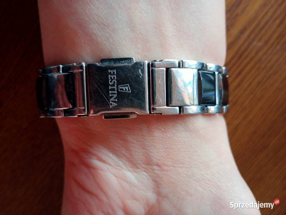 Zegarek wodoszczelny kwarcowy Festina cyrkonie zachodniopomorskie sprzedam