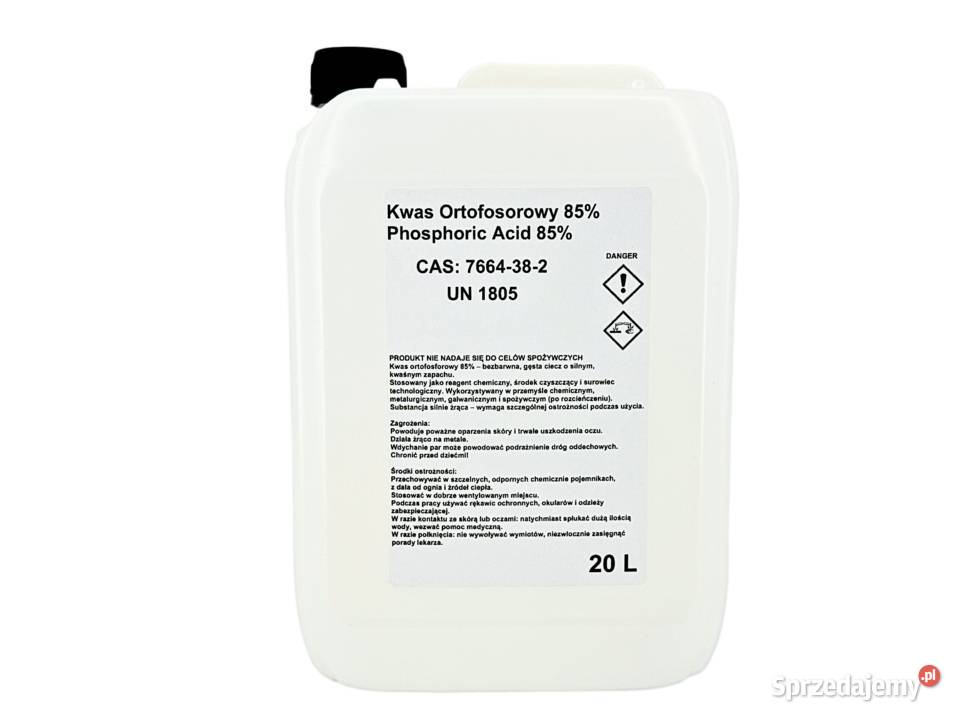 Kwas Ortofosforowy Orthophosphoric acid 85 CAS Warszawa