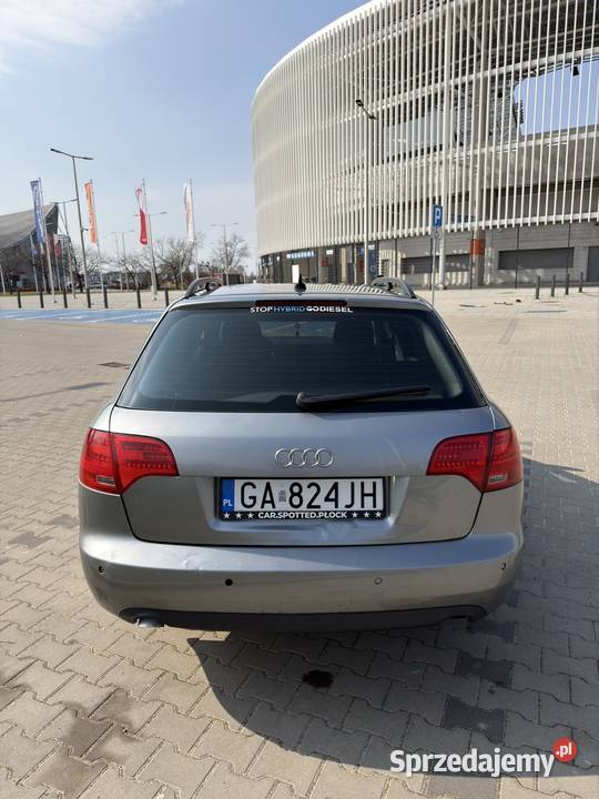 Samochód Audi A4 B7 2006 25 TDI 163 BDG przebieg wielofunkcyjna kierownica mazowieckie Płock
