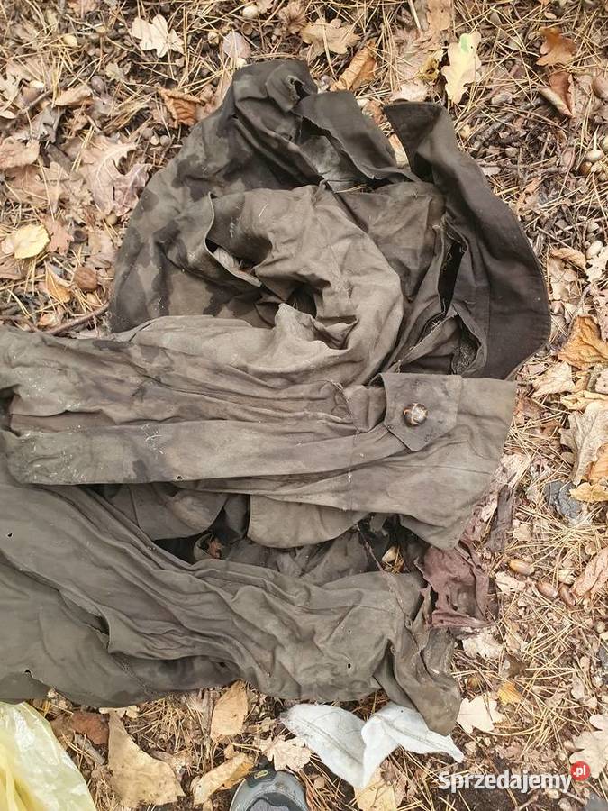 Stary mundur płaszcz prochowiec PRL 1960 Warszawa