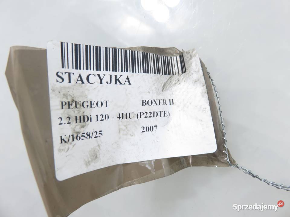 STACYJKA PEUGEOT BOXER II 01099001 sprzedam