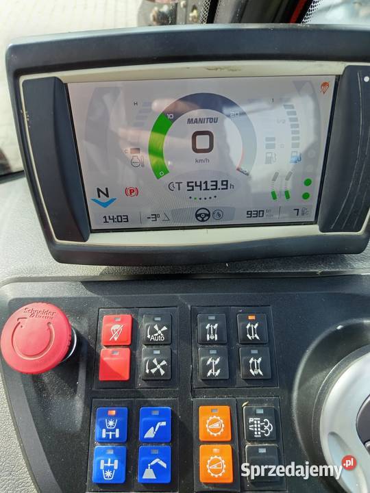 Ładowarka teleskopowa Manitou MLT 635140 pełny VAT mazowieckie Józefów