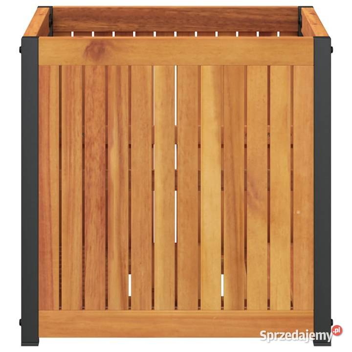 vidaXL Donica ogrodowa 45x45x44 lite drewno Warszawa sprzedam