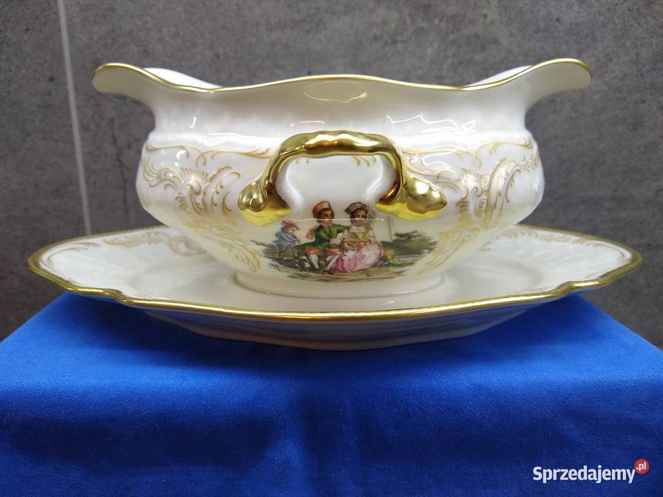 Sosjerka Rosenthal Sanssouci Hoeroldt Arkadien Porcelana i szkło wielkopolskie Kalisz