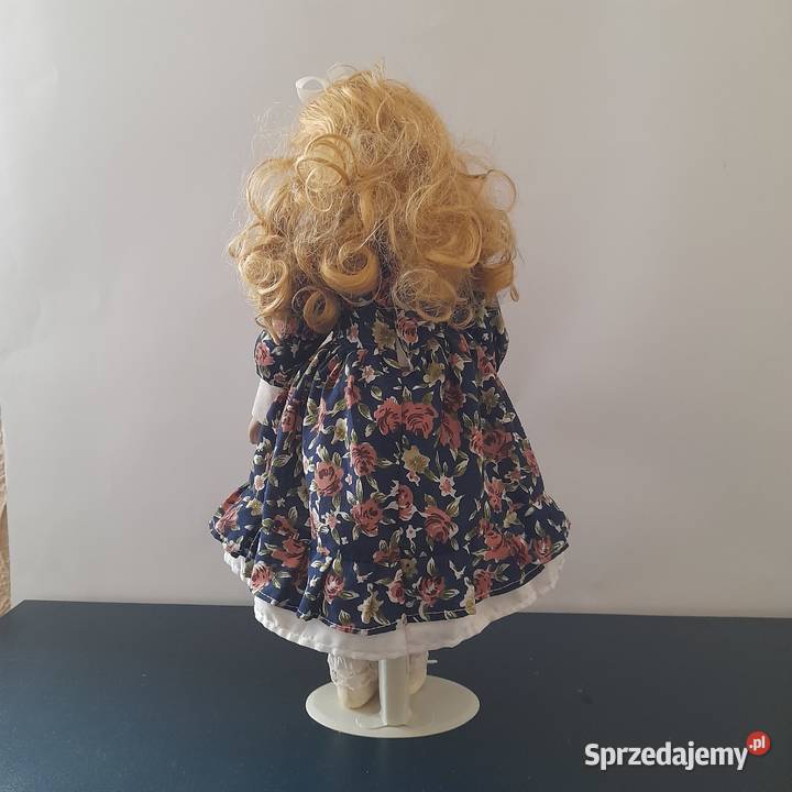 Lalka porcelanowa wys405 kolekcjonerska Bogatynia