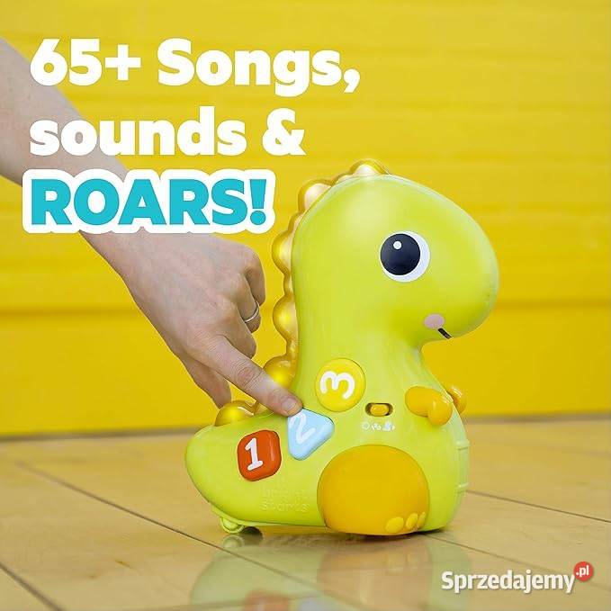 Interaktywny dinozaur BRIGHT STARTS Go Glow Dino Bright Starts  Dla Dziecka wielkopolskie Konin