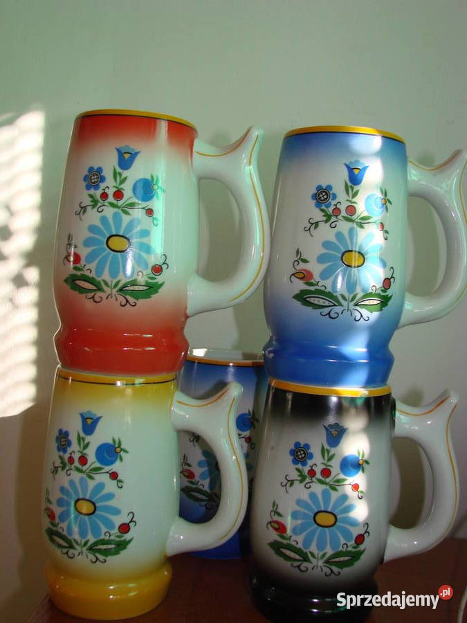 Lubiana wzór kaszubski kufel Pruszcz Gdański