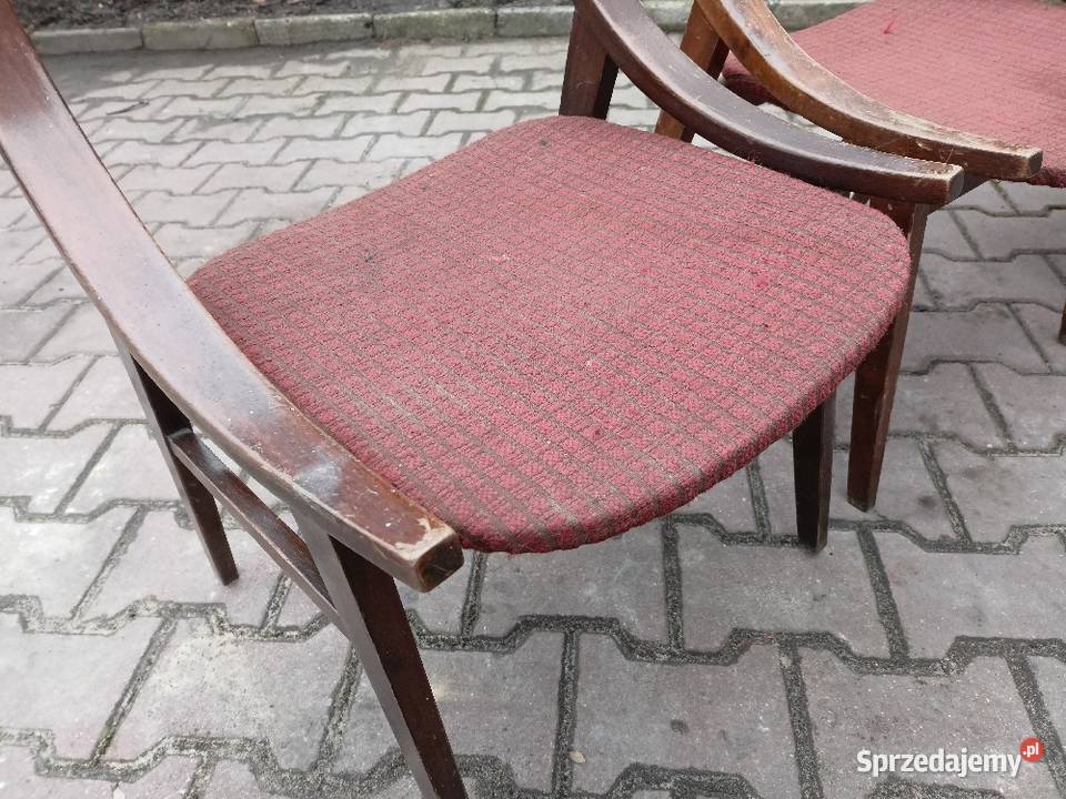 Krzesła skoczki skoczek stare drewniane Skarżysko-Kamienna