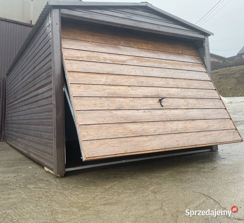 Garaż blaszany 3x5 drewnopodobny Piotrków Trybunalski sprzedam
